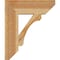 Ekena Millwork Legacy Slat Rough Sawn Bracket, Western Red Cedar, 6"W x 22"D x 26"H BKT06X22X26LEC06RWR - alternate 2